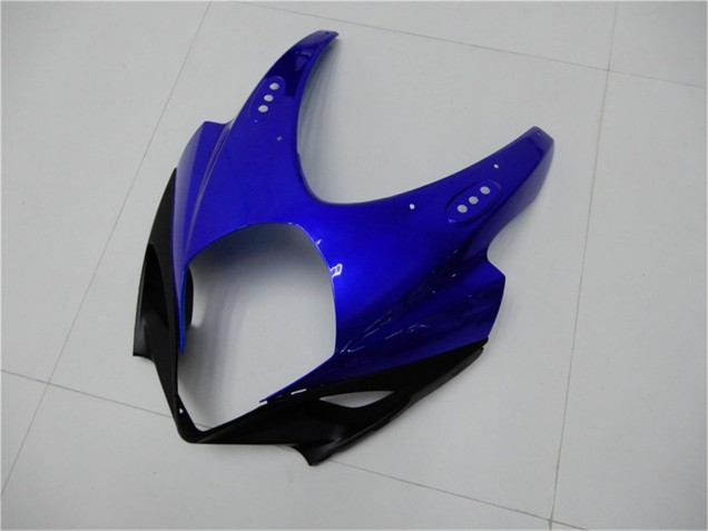 2007-2008 Suzuki GSXR 1000 Motorcycle Fairings - White Blue Black No Decal Canada Suppliers