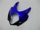 2007-2008 Suzuki GSXR 1000 Motorcycle Fairings - White Blue Black No Decal Canada Suppliers