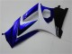 2007-2008 Suzuki GSXR 1000 Motorcycle Fairings - White Blue Black No Decal Canada Suppliers