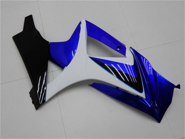 2007-2008 Suzuki GSXR 1000 Motorcycle Fairings - White Blue Black No Decal Canada Suppliers