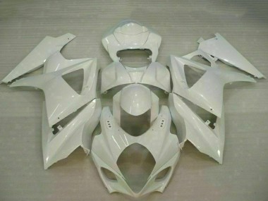 2007-2008 Suzuki GSXR 1000 Motorcycle Fairings - White Canada Suppliers
