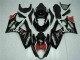 2007-2008 Suzuki GSXR 1000 Motorcycle Fairings - Glossy Black Red White Canada Suppliers