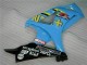 2007-2008 Suzuki GSXR 1000 Motorcycle Fairing Kits - Blue Gold Black Rizla Canada Suppliers