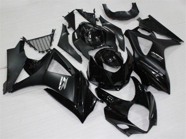2007-2008 Suzuki GSXR 1000 Motorcycle Fairings - Glossy Black Matte Black White Canada Suppliers