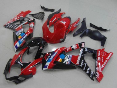 2007-2008 Suzuki GSXR 1000 Motorcycle Fairings - Red Black Blue White JOMO Canada Suppliers