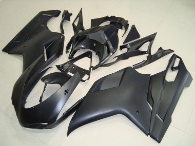 2007-2014 Ducati 848 1098 1198 Motorcycle Fairings - Matte Black Canada Suppliers