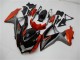 2008-2010 Suzuki GSXR 600/750 Motorcycle Fairings - Orange Grey Glossy Black Canada Suppliers