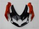 2008-2010 Suzuki GSXR 600/750 Motorcycle Fairings - Orange Grey Glossy Black Canada Suppliers