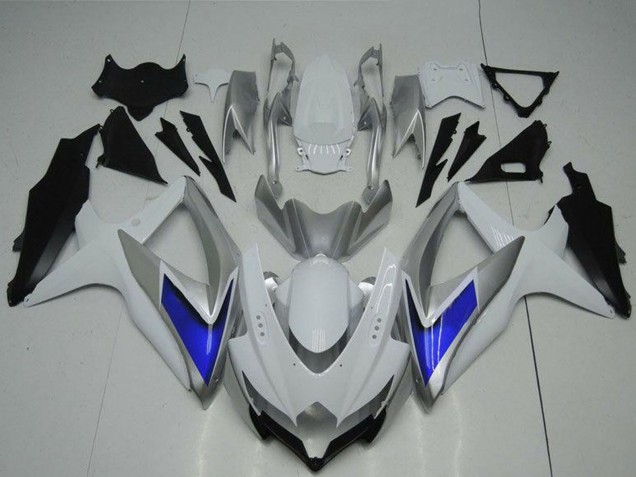 2008-2010 Suzuki GSXR 600/750 Motorcycle Fairings - Silver White Blue Black Canada Suppliers