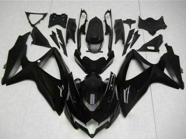 2008-2010 Suzuki GSXR 600/750 Motorcycle Fairings - Glossy Black Matte Black Canada Suppliers
