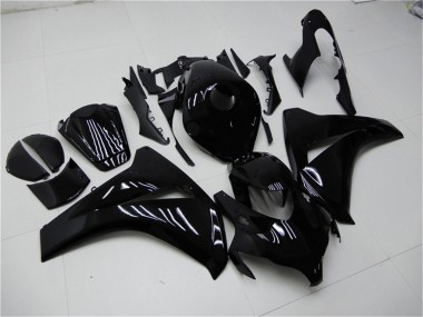 2008-2011 Honda CBR1000RR Motorcycle Fairing Kits - Glossy Black Canada Suppliers