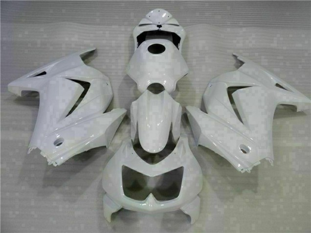2008-2012 Kawasaki EX250 Motorcycle Fairings - White Canada Suppliers