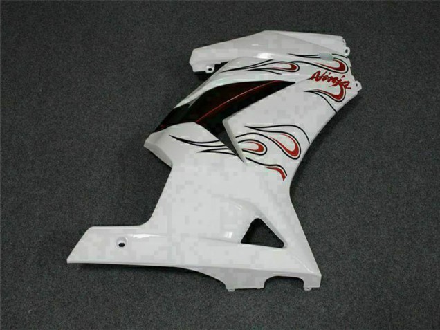 2008-2012 Kawasaki EX250 Motorcycle Fairings - White Red Canada Suppliers