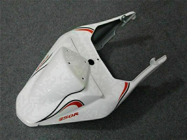 2008-2012 Kawasaki EX250 Motorcycle Fairings - White Red Canada Suppliers