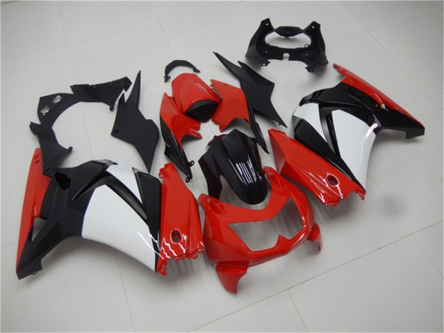 2008-2012 Kawasaki EX250 Motorcycle Fairings - Red White Black Canada Suppliers