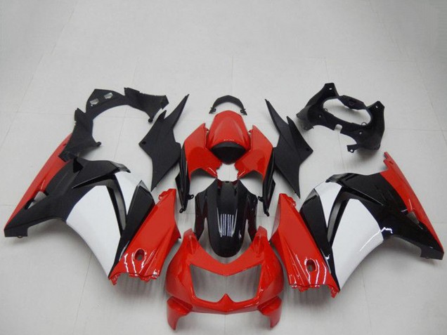 2008-2012 Kawasaki EX250 Motorcycle Fairings - Red White Black Canada Suppliers