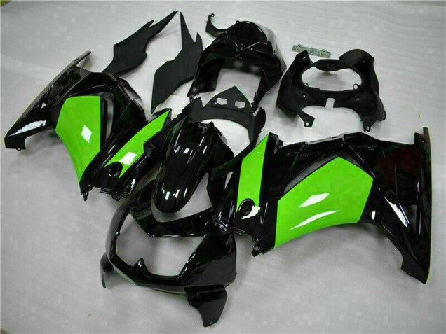 2008-2012 Kawasaki EX250 Motorcycle Fairings - Glossy Black Green Canada Suppliers