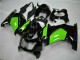 2008-2012 Kawasaki EX250 Motorcycle Fairings - Glossy Black Green Canada Suppliers