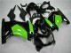 2008-2012 Kawasaki EX250 Motorcycle Fairings - Glossy Black Green Canada Suppliers