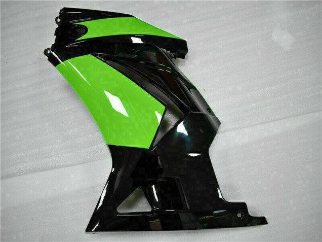 2008-2012 Kawasaki EX250 Motorcycle Fairings - Glossy Black Green Canada Suppliers