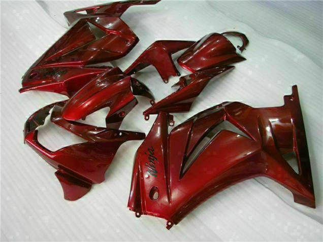2008-2012 Kawasaki EX250 Motorcycle Fairings - Maroon Red Canada Suppliers