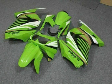 2008-2012 Kawasaki EX250 Motorcycle Fairing - Green White Black Canada Suppliers