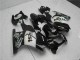 2008-2012 Kawasaki EX250 Motorcycle Fairings - Glossy Black White West Canada Suppliers