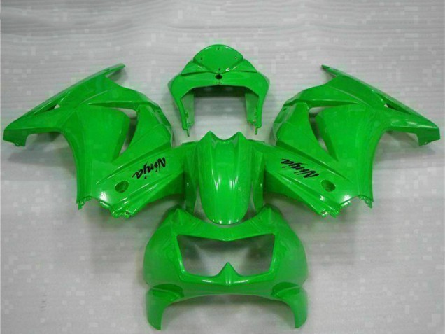 2008-2012 Kawasaki EX250 Motorcycle Fairings - Green Canada Suppliers