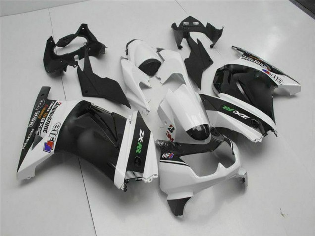 2008-2012 Kawasaki EX250 Motorcycle Fairings - White Black Green Canada Suppliers