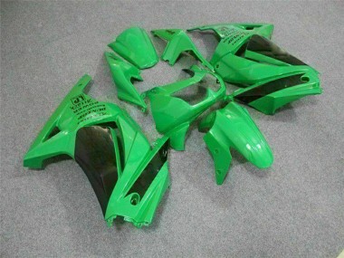 2008-2012 Kawasaki EX250 Motorcycle Fairings - Green Black Canada Suppliers