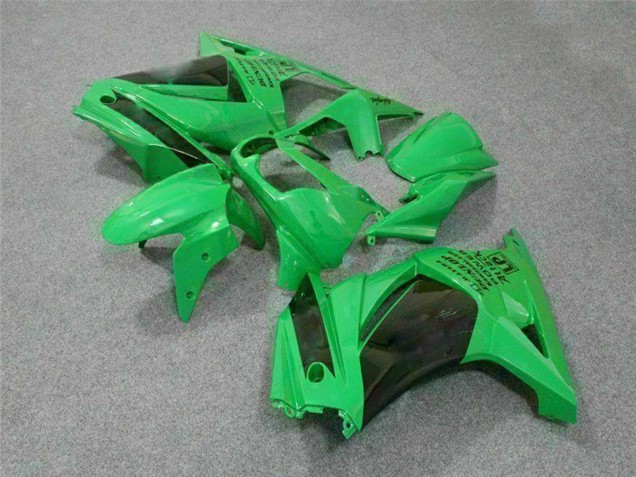 2008-2012 Kawasaki EX250 Motorcycle Fairings - Green Black Canada Suppliers