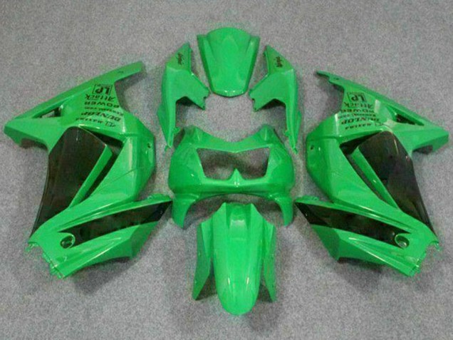 2008-2012 Kawasaki EX250 Motorcycle Fairings - Green Black Canada Suppliers