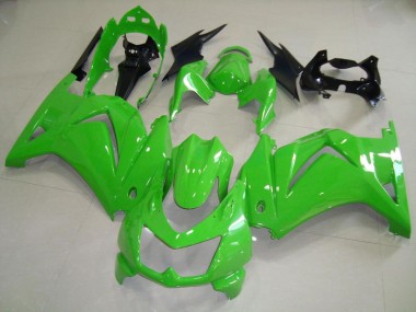 2008-2012 Kawasaki ZX250R Motorcycle Fairings - Green Canada Suppliers