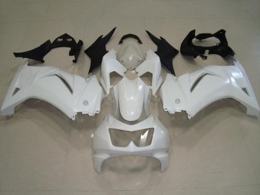2008-2012 Kawasaki ZX250R Motorcycle Fairings - White Canada Suppliers