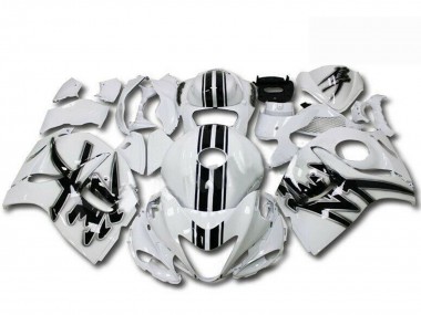 2008-2020 Suzuki GSXR 1300 Hayabusa Motorcycle Fairings - Pearl White Black Canada Suppliers