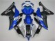 2008-2016 Yamaha YZF R6 Motorcycle Fairings - White Blue Matte Black Yamalube Canada Suppliers