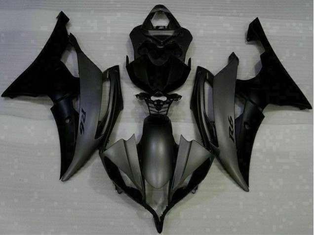 2008-2016 Yamaha YZF R6 Motorcycle Fairing - Matte Black Canada Suppliers