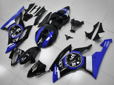 2008-2016 Yamaha YZF R6 Bike Fairings - White Blue Glossy Black Canada Suppliers