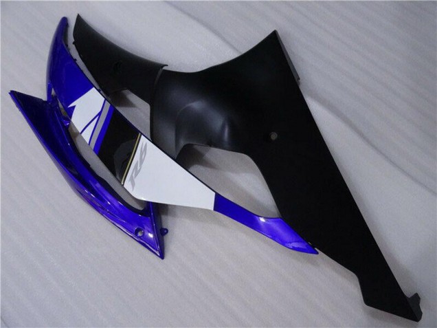 2008-2016 Yamaha YZF R6 Motorcycle Fairings - White Blue Matte Black Canada Suppliers