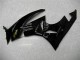 2009-2012 Kawasaki ZX6R Motorcycle Fairings - Glossy Black Gold Ninja Canada Suppliers