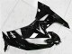 2009-2012 Kawasaki ZX6R Motorcycle Fairings - Glossy Black White Ninja Canada Suppliers