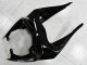 2009-2012 Kawasaki ZX6R Motorcycle Fairings - Glossy Black White Ninja Canada Suppliers