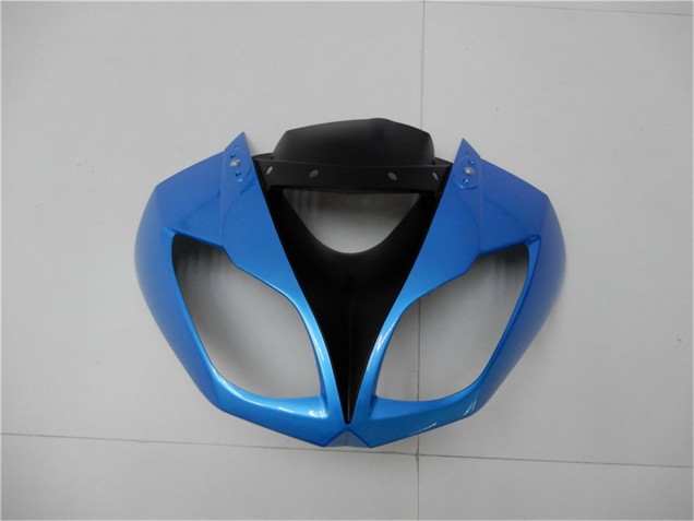 2009-2012 Kawasaki ZX6R Motorcycle Fairings - Light Blue Glossy Black Canada Suppliers