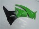 2009-2012 Kawasaki ZX6R Motorcycle Fairing Kits - Green Glossy Black Canada Suppliers