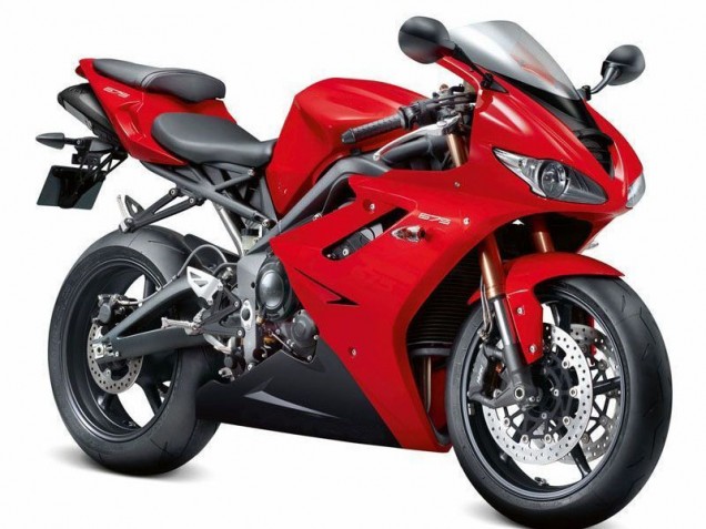 2009-2012 Triumph Daytona 675 Triple Motorcycle Fairing Kits - Red Canada Suppliers