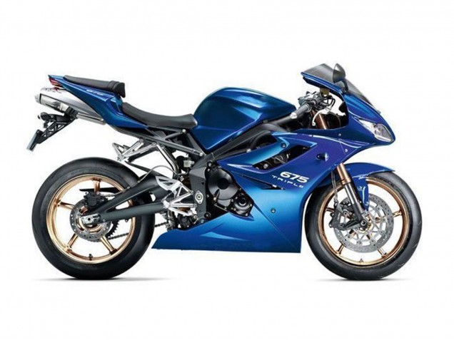 2009-2012 Triumph Daytona 675 Triple Motorcycle Fairings - Blue Canada Suppliers