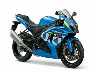 2009-2016 Suzuki GSXR 1000 Motorcycle Fairing Kits - Blue Green White Canada Suppliers