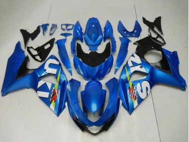 2009-2016 Suzuki GSXR 1000 Motorcycle Fairing Kits - Blue Green White Canada Suppliers