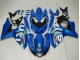 2009-2016 Suzuki GSXR 1000 Motorcycle Fairing Kits - Blue Green White Canada Suppliers