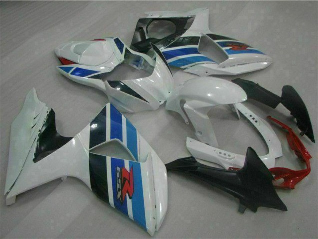 2009-2016 Suzuki GSXR 1000 Full Motorcycle Fairings - White Blue Black Canada Suppliers